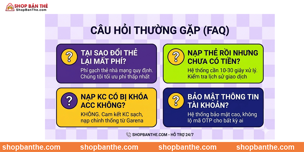 Tại sao nên chọn Shopbanthe.com để nạp Kim Cương?