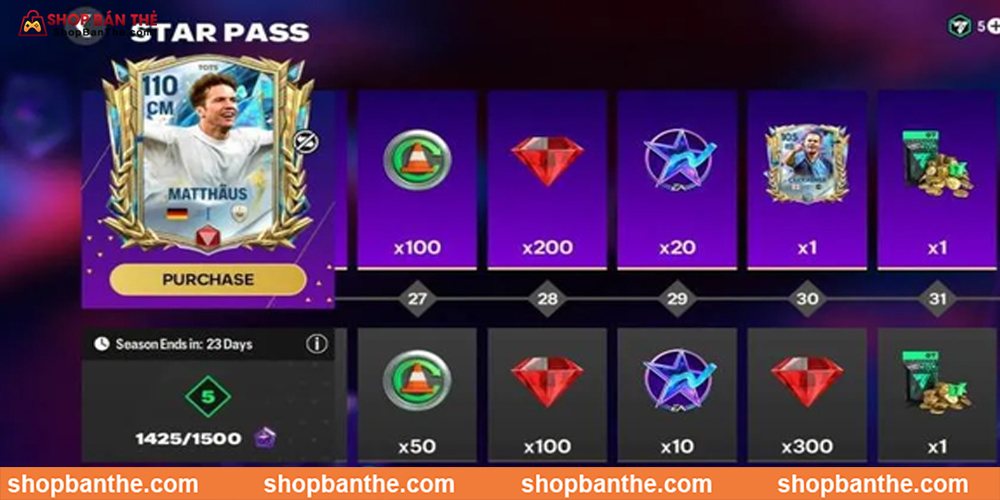 Cách sở hữu Star Pass FC Mobile VN với chi phí tối ưu