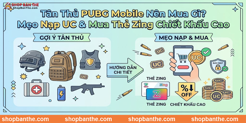 Tân Thủ PUBG Mobile Nên Mua Gì?