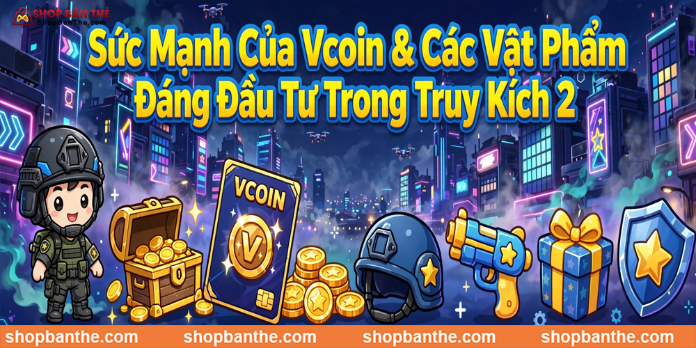 Sức Mạnh Của Vcoin & Các Vật Phẩm Đáng Đầu Tư Trong Truy Kích 2